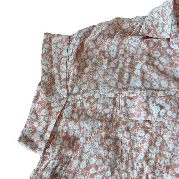 Pacsun Lost + Wander Dessert Shirt/Dress/Tunic Sz. M/L NWT Beach Coastal Boho - Picture 9 of 16